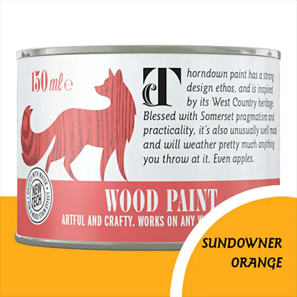 Sundowner Orange Wood Paint
