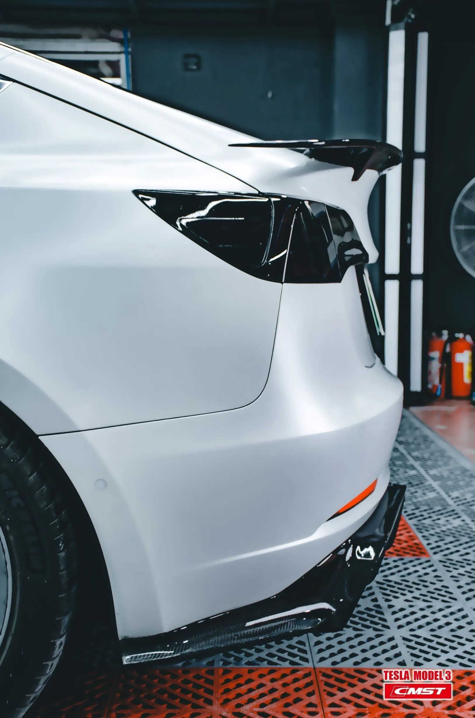 TESERY Tesla Model 3 Carbon Fiber Rear Spoiler Ver.3