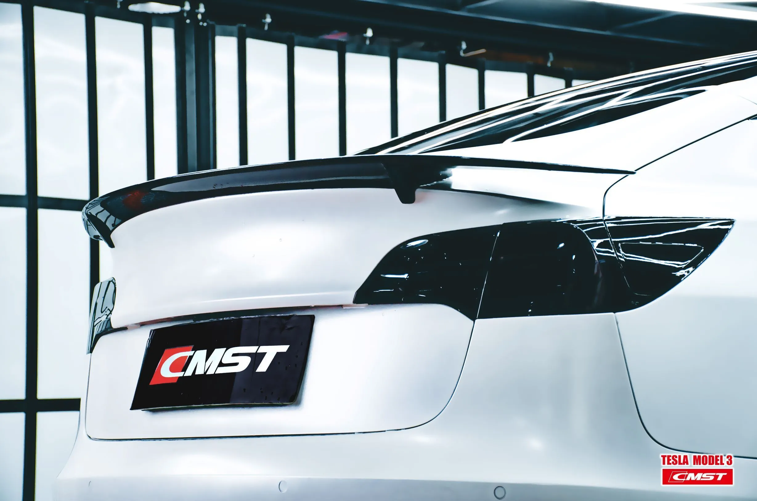 TESERY Tesla Model 3 Carbon Fiber Rear Spoiler Ver.3