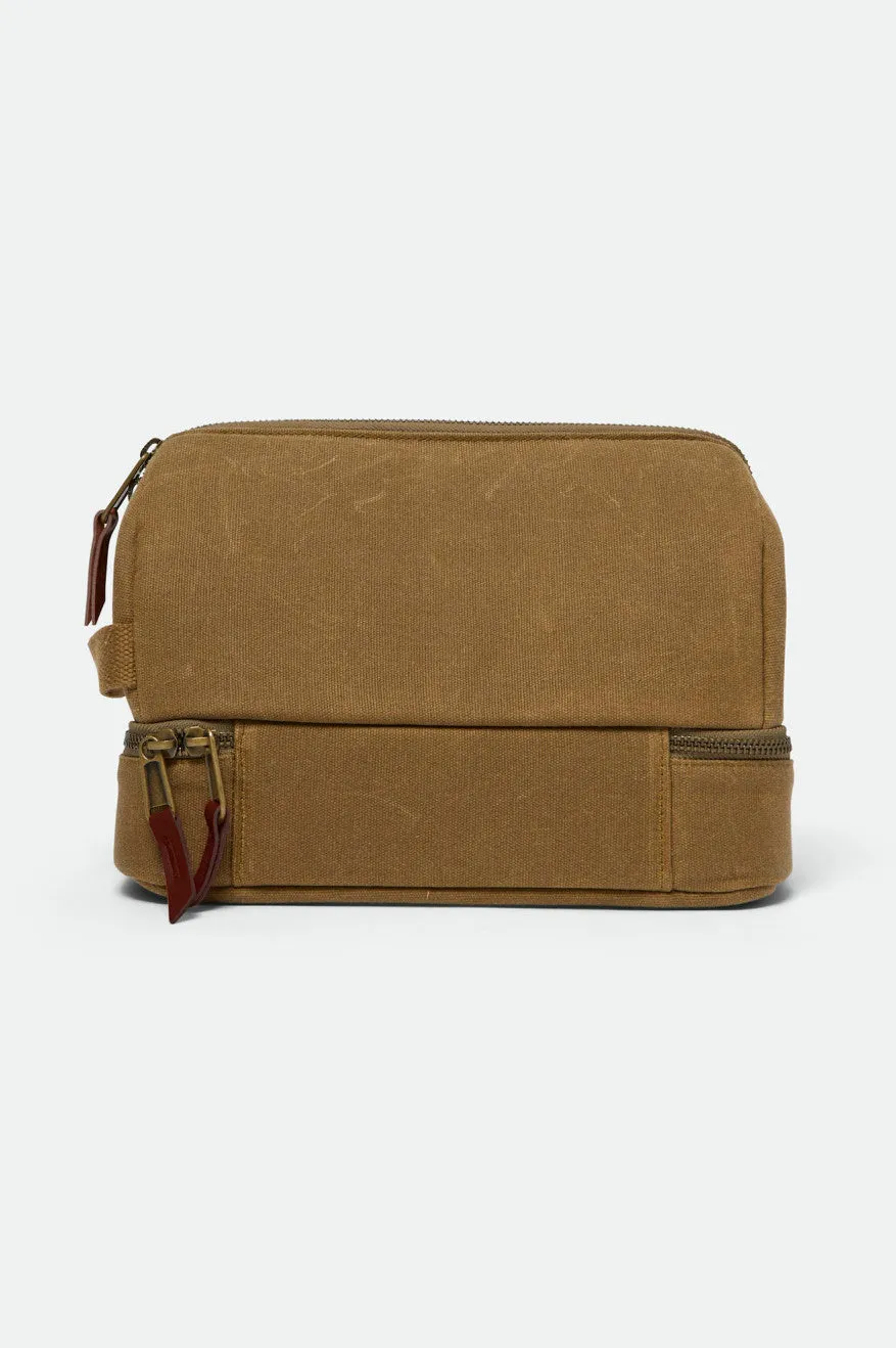 Traveler Dopp Kit - Olive Brown