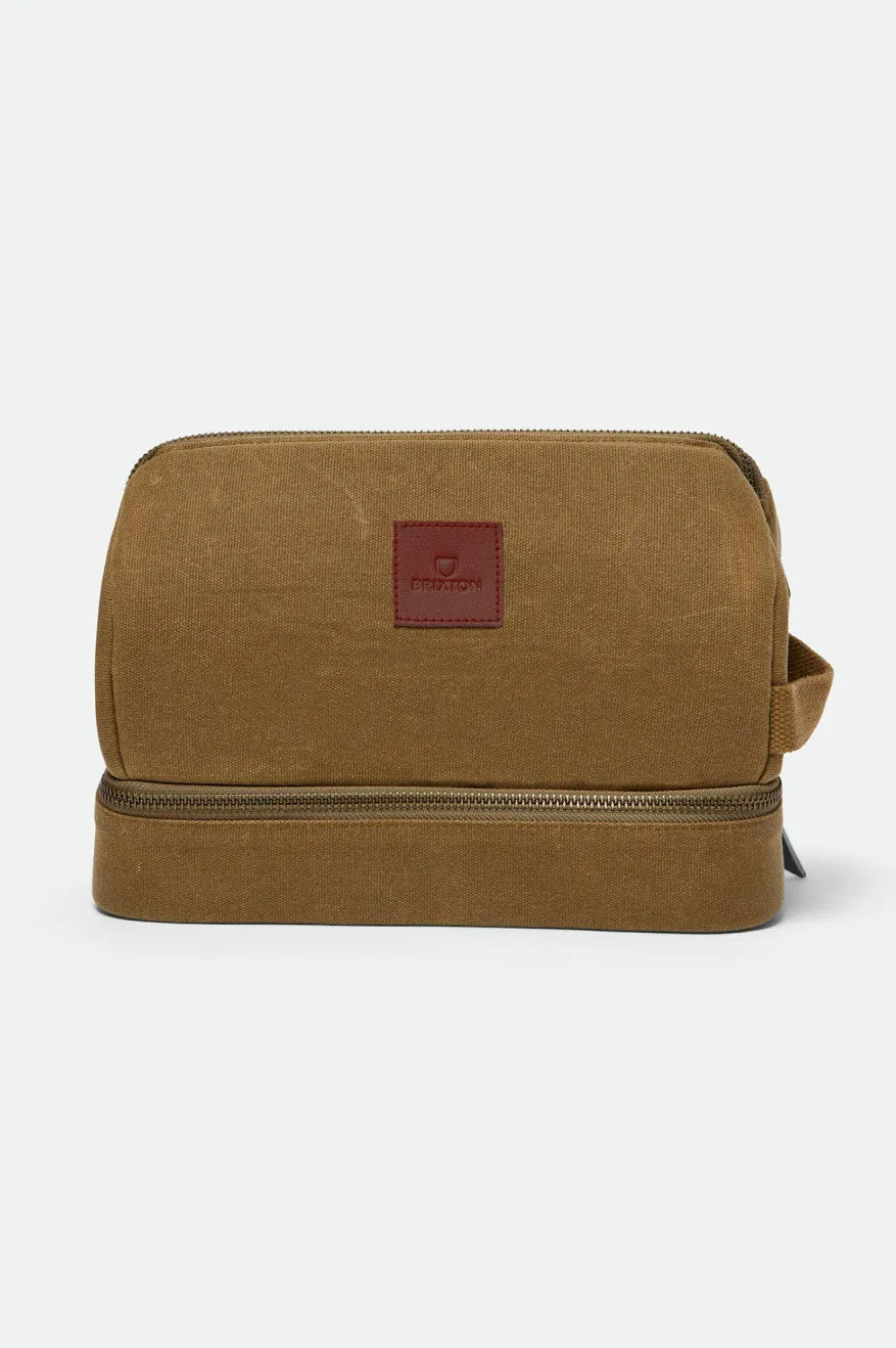 Traveler Dopp Kit - Olive Brown