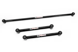 UMI 1982-2002 GM F-Body Tubular Lower Control Arms and Non-Ajustable Panhard Bar Kit - Black