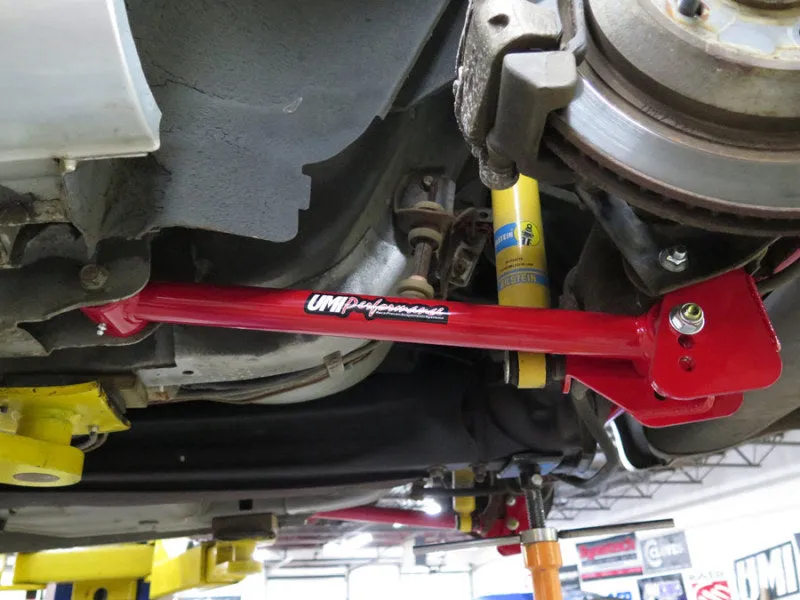UMI 1982-2002 GM F-Body Tubular Lower Control Arms and Non-Ajustable Panhard Bar Kit - Black