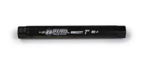 Wehrs Machine Bent Suspension Tube - 7/8" OD - 7" Long - 5/8-18" Female Threads - Steel - Black Oxide